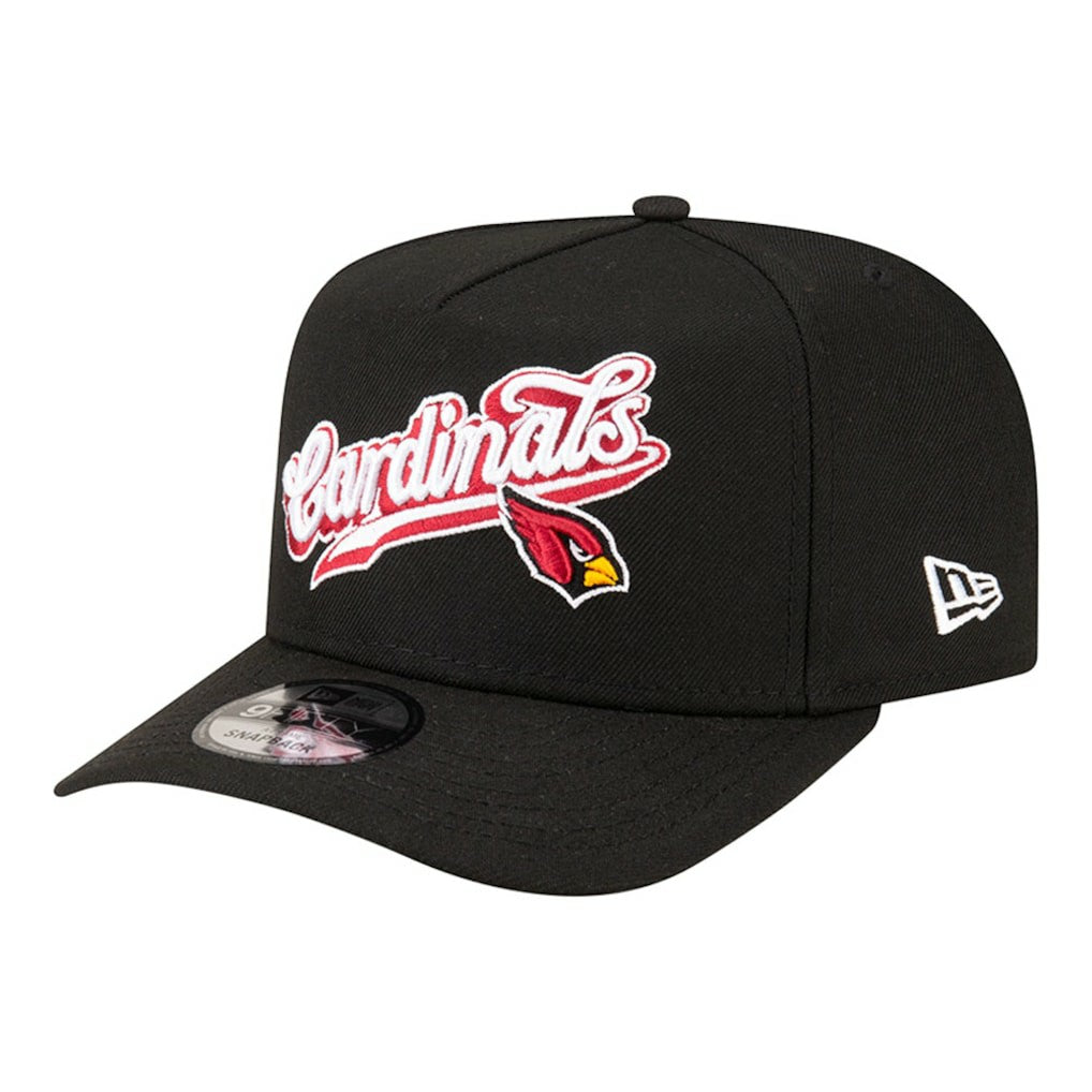 Arizona Cardinals New Era Born x Raised A-Frame 9FIFTY Snapback Hat - Black Hats