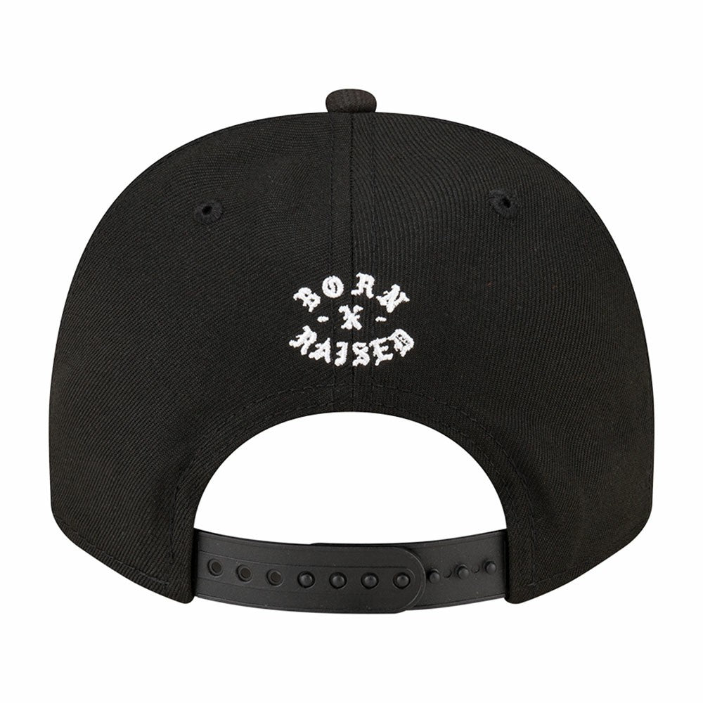 New York Jets New Era Born x Raised A-Frame 9FIFTY Snapback Hat - Black Hats