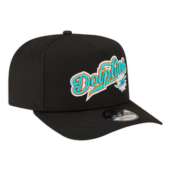 Miami Dolphins New Era Born x Raised A-Frame 9FIFTY Snapback Hat - Black Hats