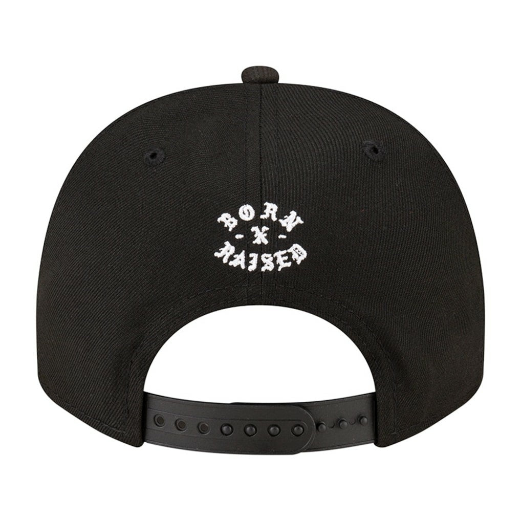 Cleveland Browns New Era Born x Raised A-Frame 9FIFTY Snapback Hat - Black Hats