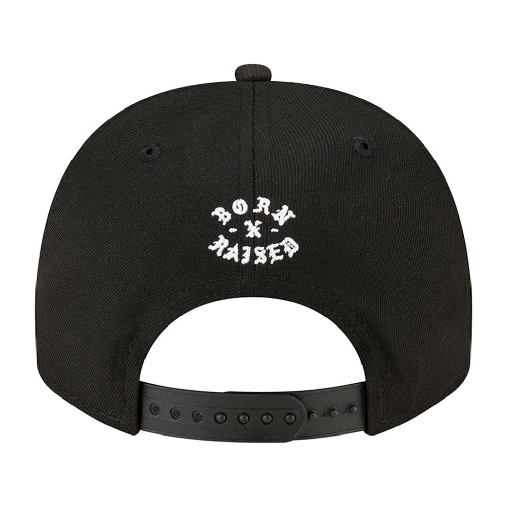 Cleveland Browns New Era Born x Raised A-Frame 9FIFTY Snapback Hat - Black Hats