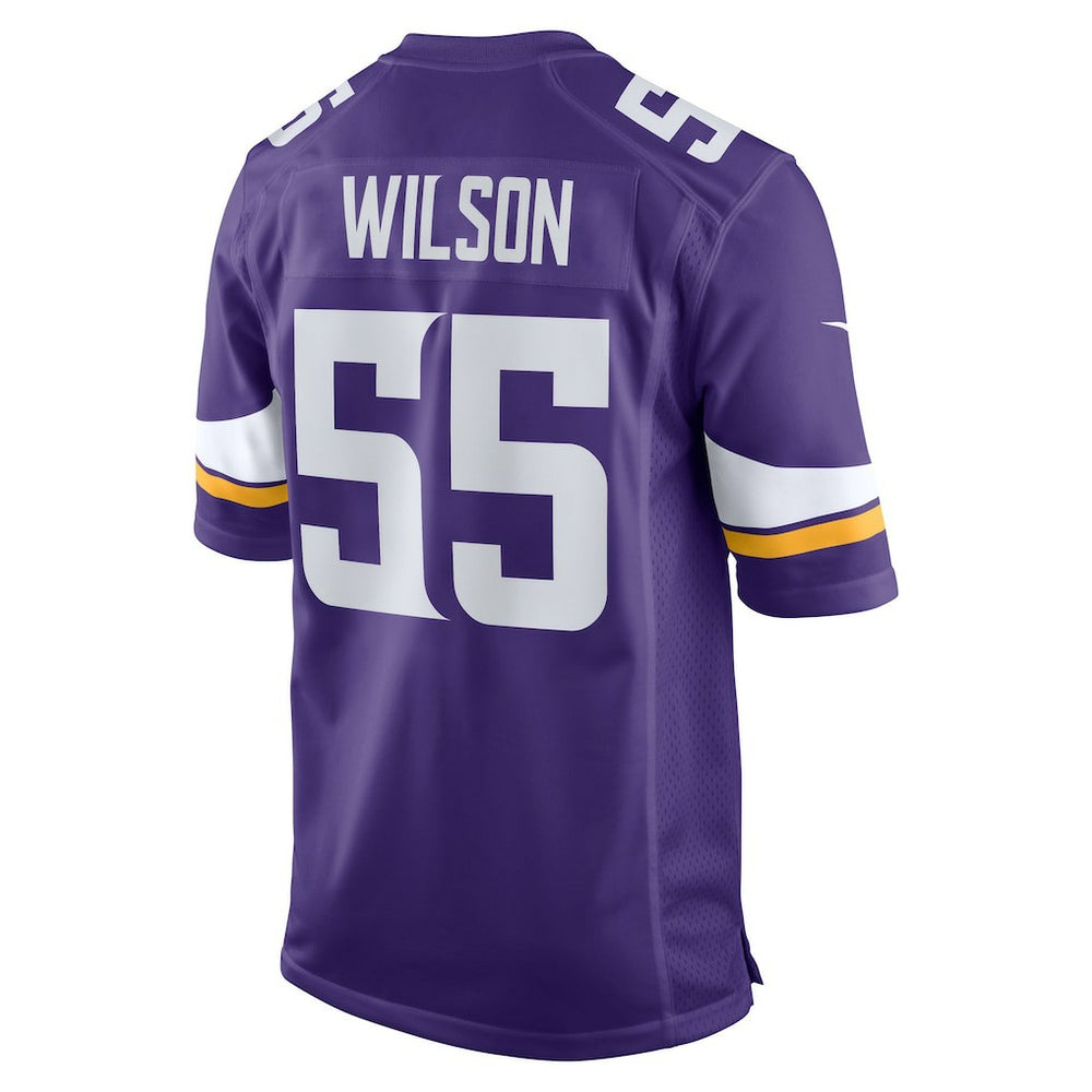 Eric Wilson Minnesota Vikings Team Game Jersey - Purple Jerseys
