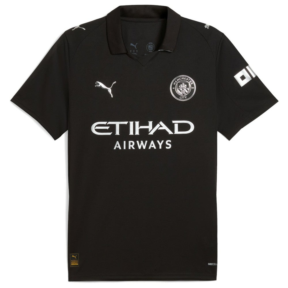 Erling Haaland Manchester City 2025/26 Away Replica Player Jersey Black - Puma cheap