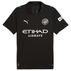 Erling Haaland Manchester City 2025/26 Away Replica Player Jersey Black - Puma cheap