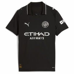Erling Haaland Manchester City Youth 2025/26 Away Replica Player Jersey Black - Puma discount