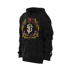 San Francisco Giants New Era Día de los Muertos Brushed Fleece Hoodie - Black Hoodies
