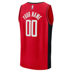 Houston Rockets Fast Break Custom Jersey Icon Edition Red - Fanatics