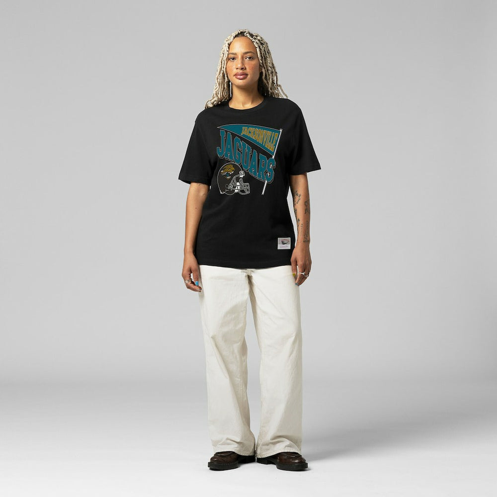 Jacksonville Jaguars Women's Team Dynamic Boyfriend T-Shirt - Black T-shirts