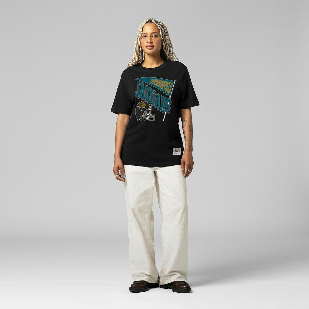 Jacksonville Jaguars Women's Team Dynamic Boyfriend T-Shirt - Black T-shirts