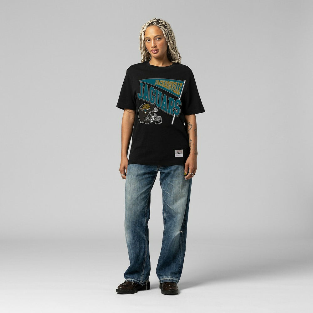 Jacksonville Jaguars Women's Team Dynamic Boyfriend T-Shirt - Black T-shirts