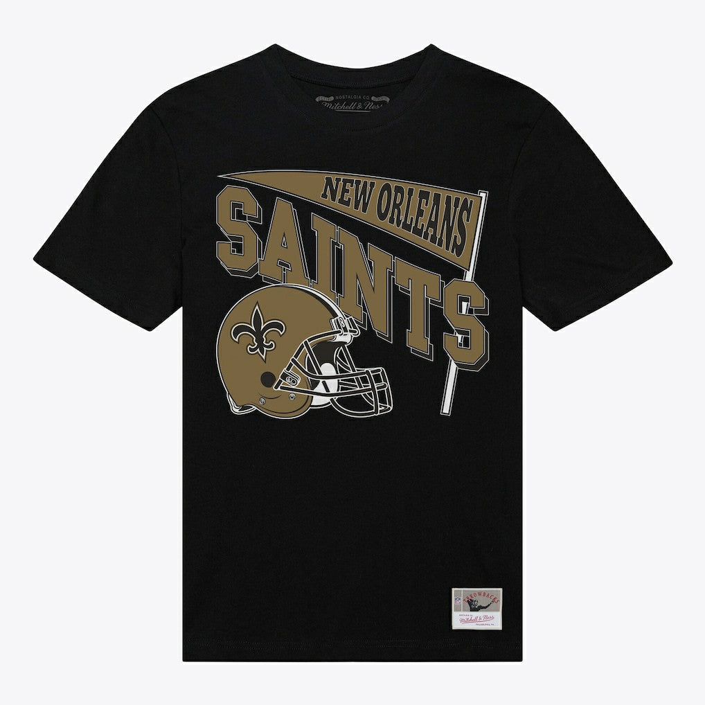 New Orleans Saints Women's Team Dynamic Boyfriend T-Shirt - Black T-shirts