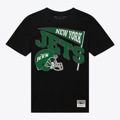 New York Jets Women's Team Dynamic Boyfriend T-Shirt - Black T-shirts