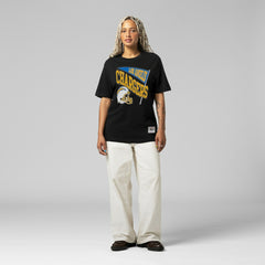 Los Angeles Chargers Women's Team Dynamic Boyfriend T-Shirt - Black T-shirts