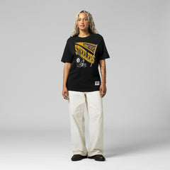 Pittsburgh Steelers Women's Team Dynamic Boyfriend T-Shirt - Black T-shirts