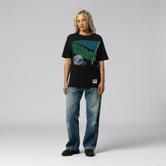 Seattle Seahawks Women's Team Dynamic Boyfriend T-Shirt - Black T-shirts