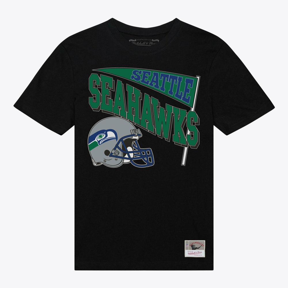 Seattle Seahawks Women's Team Dynamic Boyfriend T-Shirt - Black T-shirts