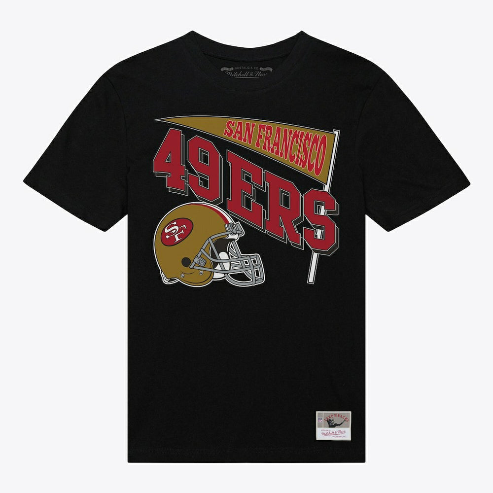 San Francisco 49ers Women's Team Dynamic Boyfriend T-Shirt - Black T-shirts