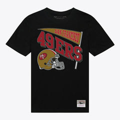 San Francisco 49ers Women's Team Dynamic Boyfriend T-Shirt - Black T-shirts