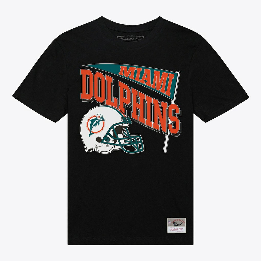 Miami Dolphins Women's Team Dynamic Boyfriend T-Shirt - Black T-shirts