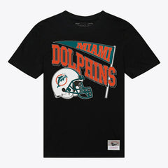 Miami Dolphins Women's Team Dynamic Boyfriend T-Shirt - Black T-shirts