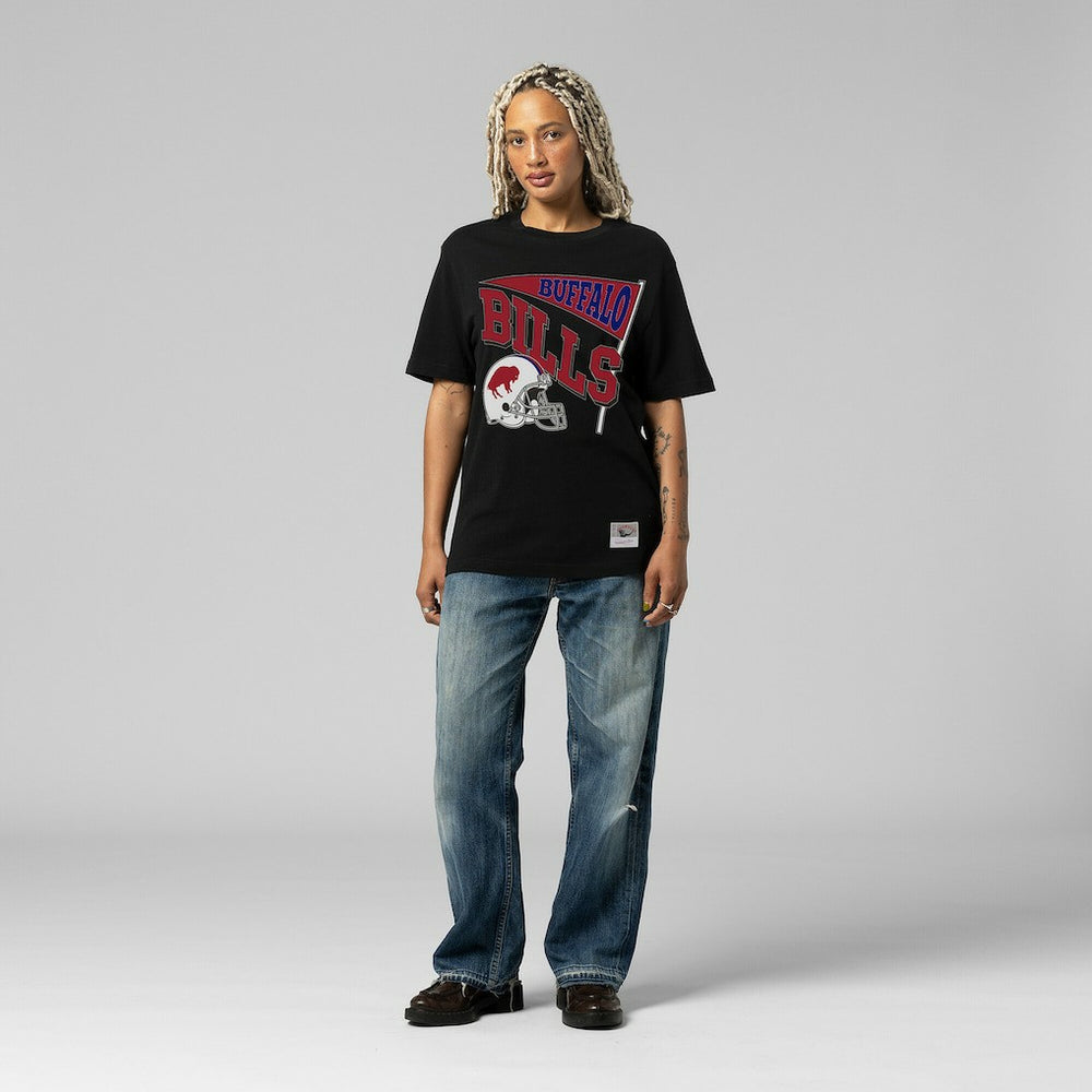 Buffalo Bills Women's Team Dynamic Boyfriend T-Shirt - Black T-shirts