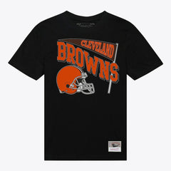 Cleveland Browns Women's Team Dynamic Boyfriend T-Shirt - Black T-shirts