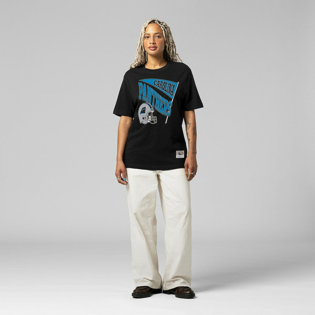 Carolina Panthers Women's Team Dynamic Boyfriend T-Shirt - Black T-shirts