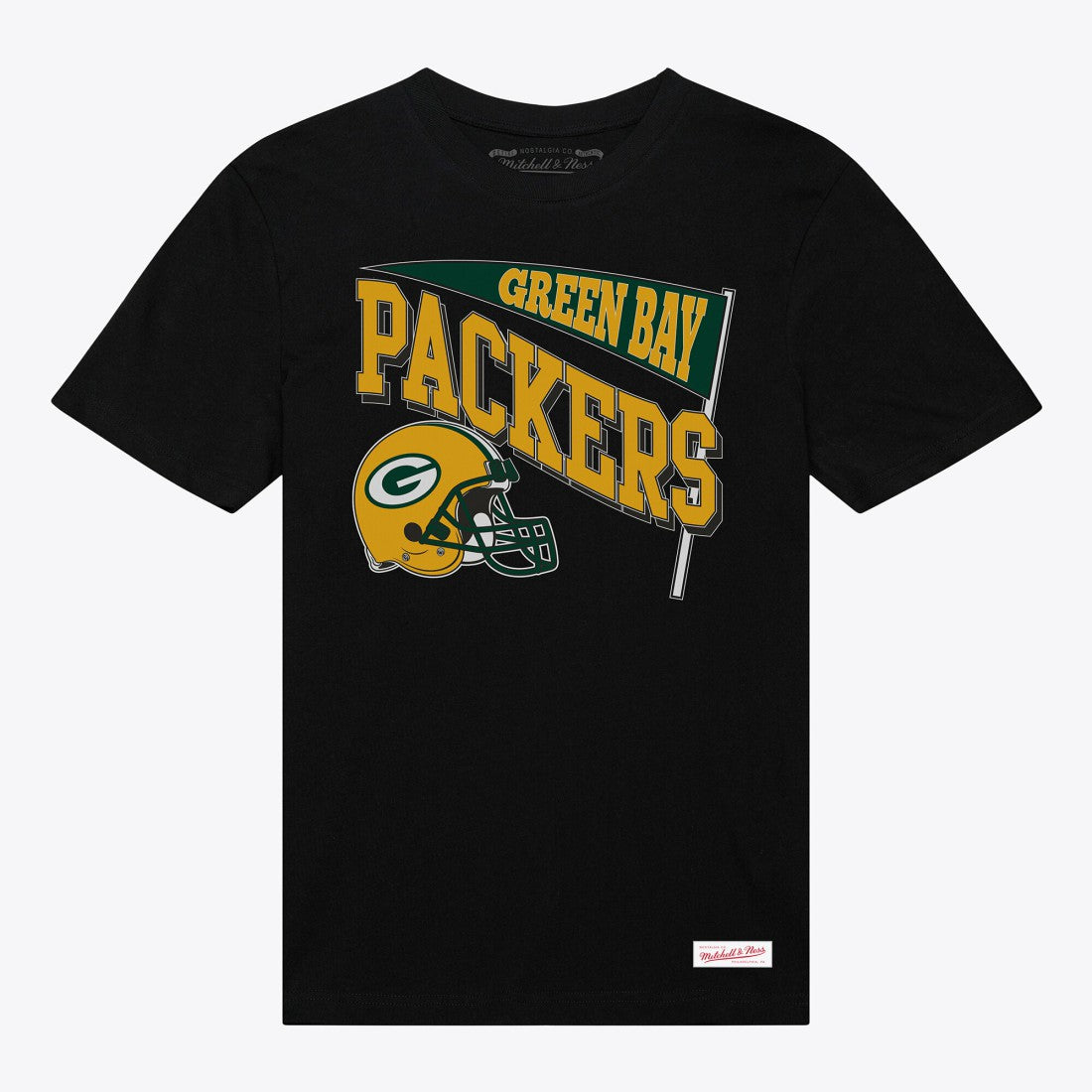 Green Bay Packers Women's Team Dynamic Boyfriend T-Shirt - Black T-shirts