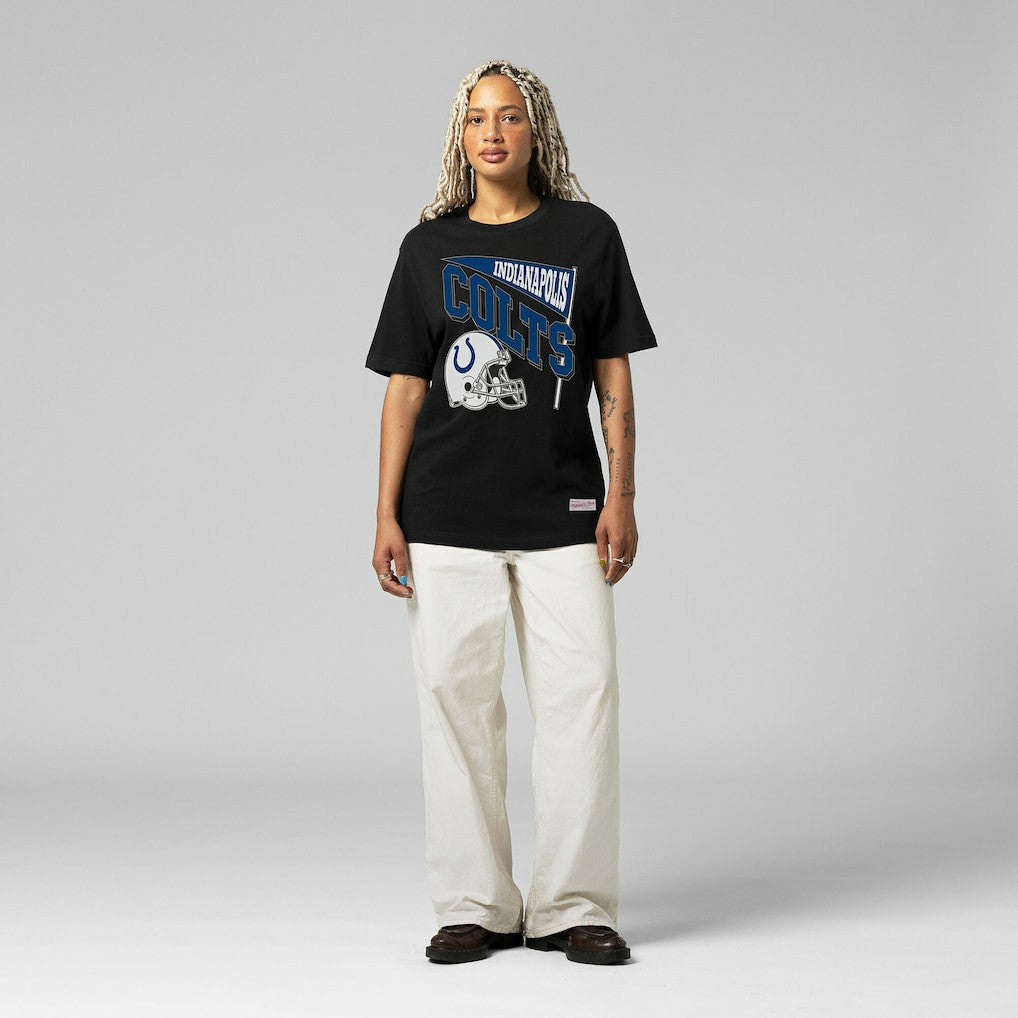 Indianapolis Colts Women's Team Dynamic Boyfriend T-Shirt - Black T-shirts