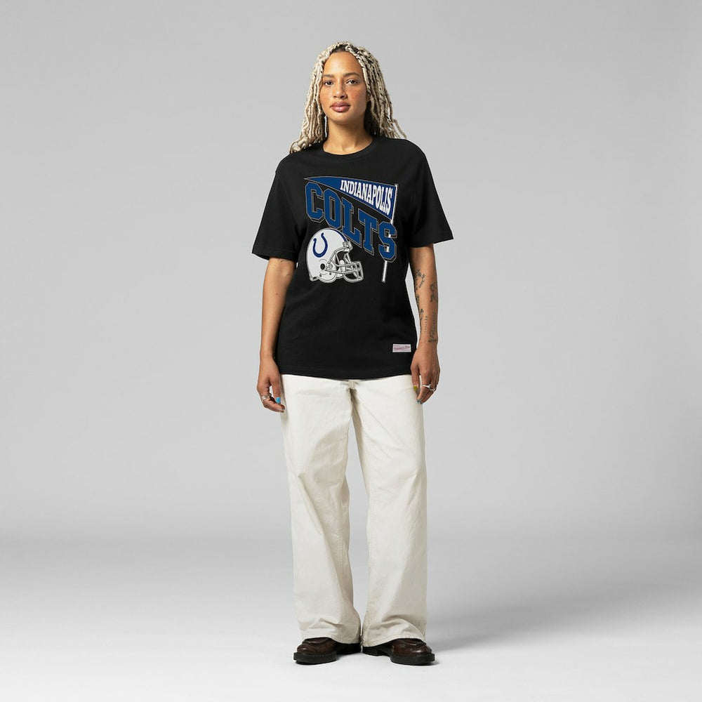 Indianapolis Colts Women's Team Dynamic Boyfriend T-Shirt - Black T-shirts