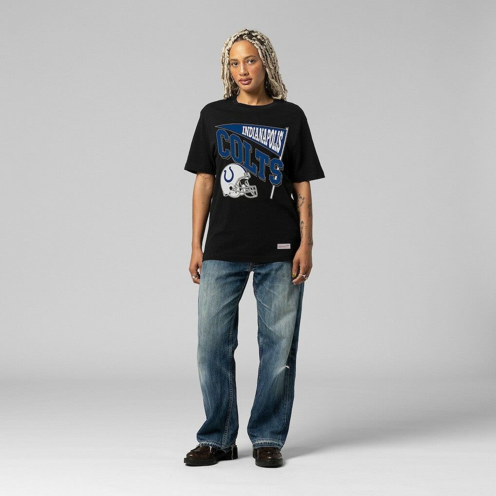 Indianapolis Colts Women's Team Dynamic Boyfriend T-Shirt - Black T-shirts