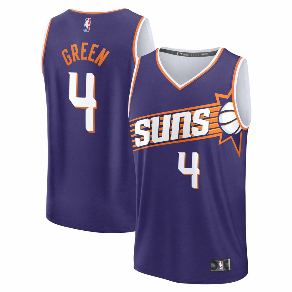 Jalen Green Phoenix Suns Fast Break Replica Jersey Purple Icon Edition - Fanatics