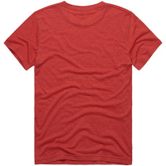 Kansas City Chiefs Homage x The Simpsons Unisex Tri-Blend T-Shirt - Red T-shirts