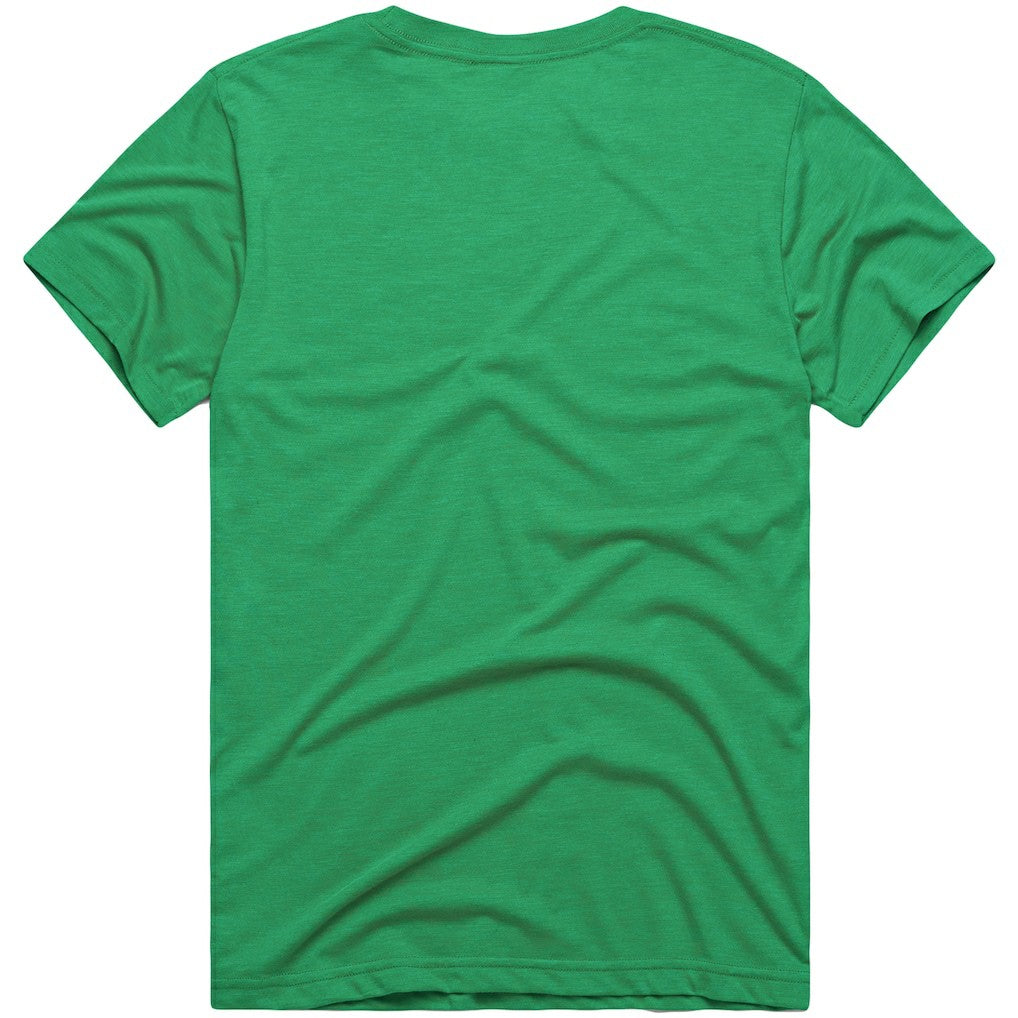 Philadelphia Eagles Homage x The Simpsons Unisex Tri-Blend T-Shirt - Kelly Green T-shirts