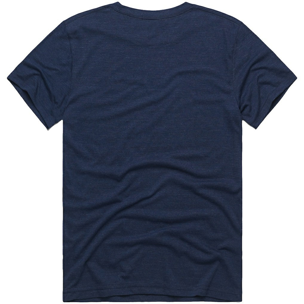 Houston Texans Homage x The Simpsons Unisex Tri-Blend T-Shirt - Navy T-shirts