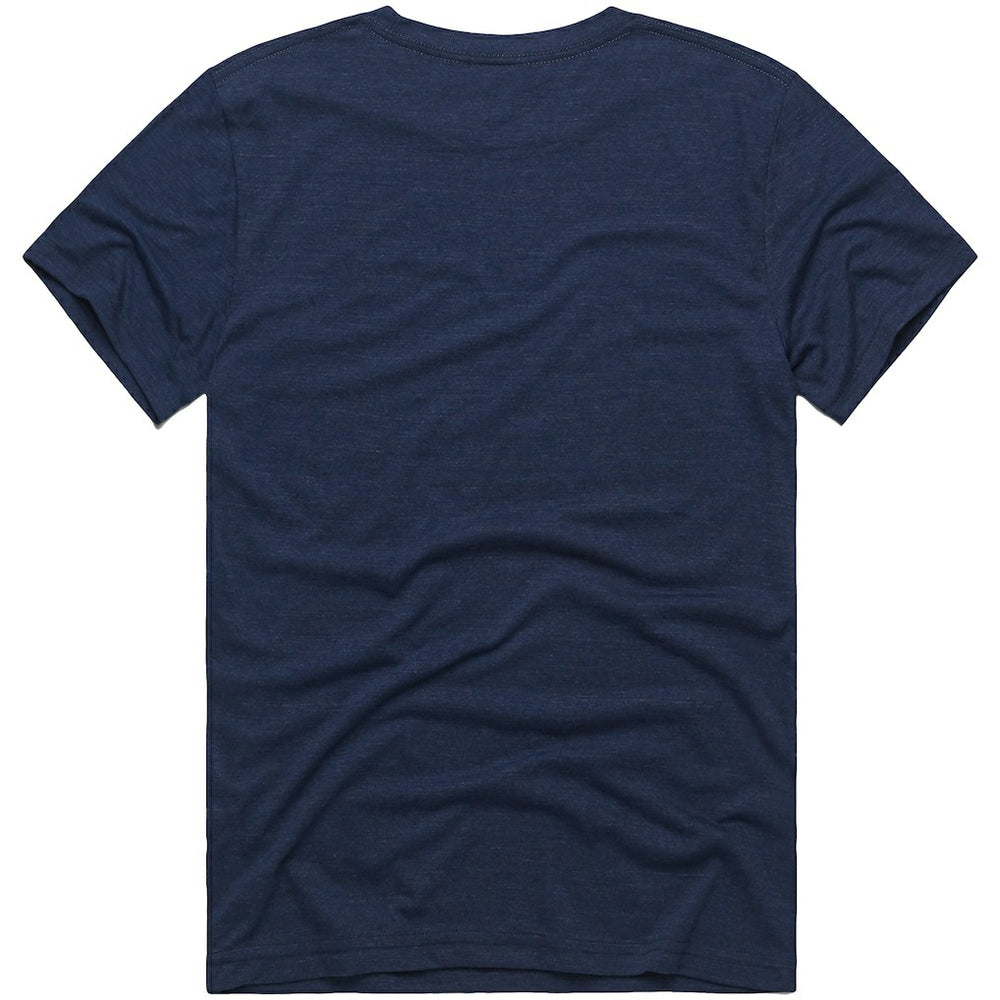 Houston Texans Homage x The Simpsons Unisex Tri-Blend T-Shirt - Navy T-shirts