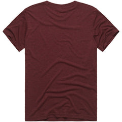 Washington Commanders Homage x The Simpsons Unisex Tri-Blend T-Shirt - Burgundy T-shirts