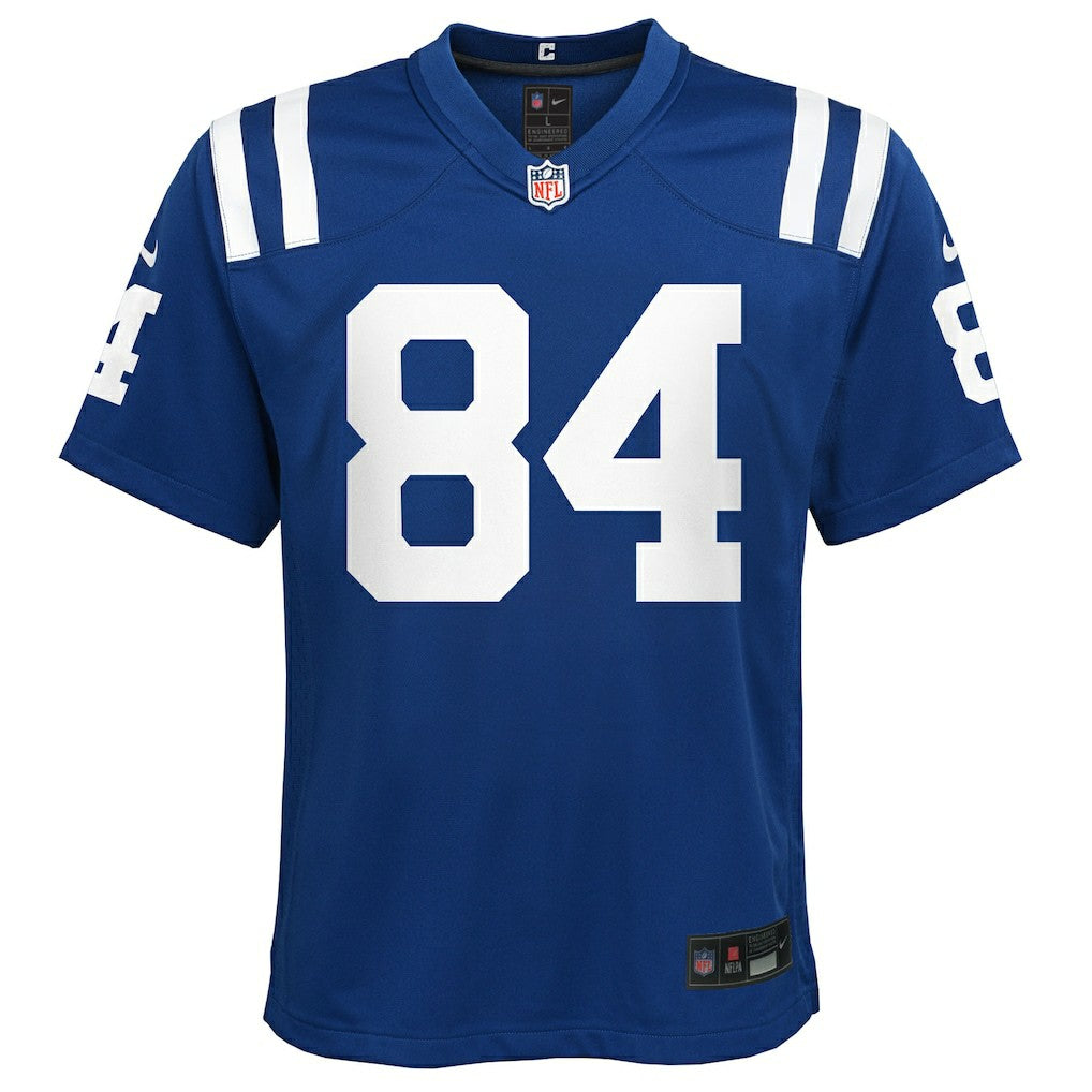 Tyler Warren Indianapolis Colts Youth Team Game Jersey - Royal Jerseys