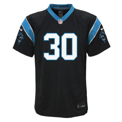 Chuba Hubbard Carolina Panthers Youth Team Game Jersey - Black Jerseys