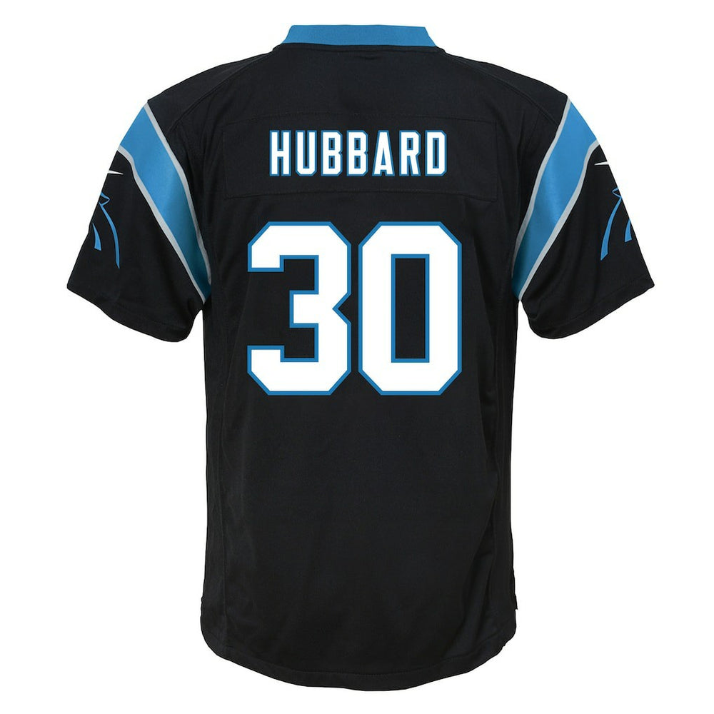 Chuba Hubbard Carolina Panthers Youth Team Game Jersey - Black Jerseys