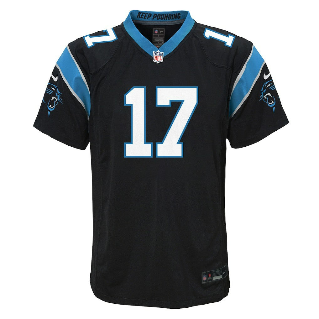 Xavier Legette Carolina Panthers Youth Team Game Jersey - Black Jerseys