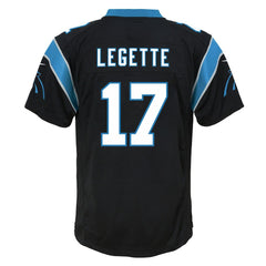 Xavier Legette Carolina Panthers Youth Team Game Jersey - Black Jerseys