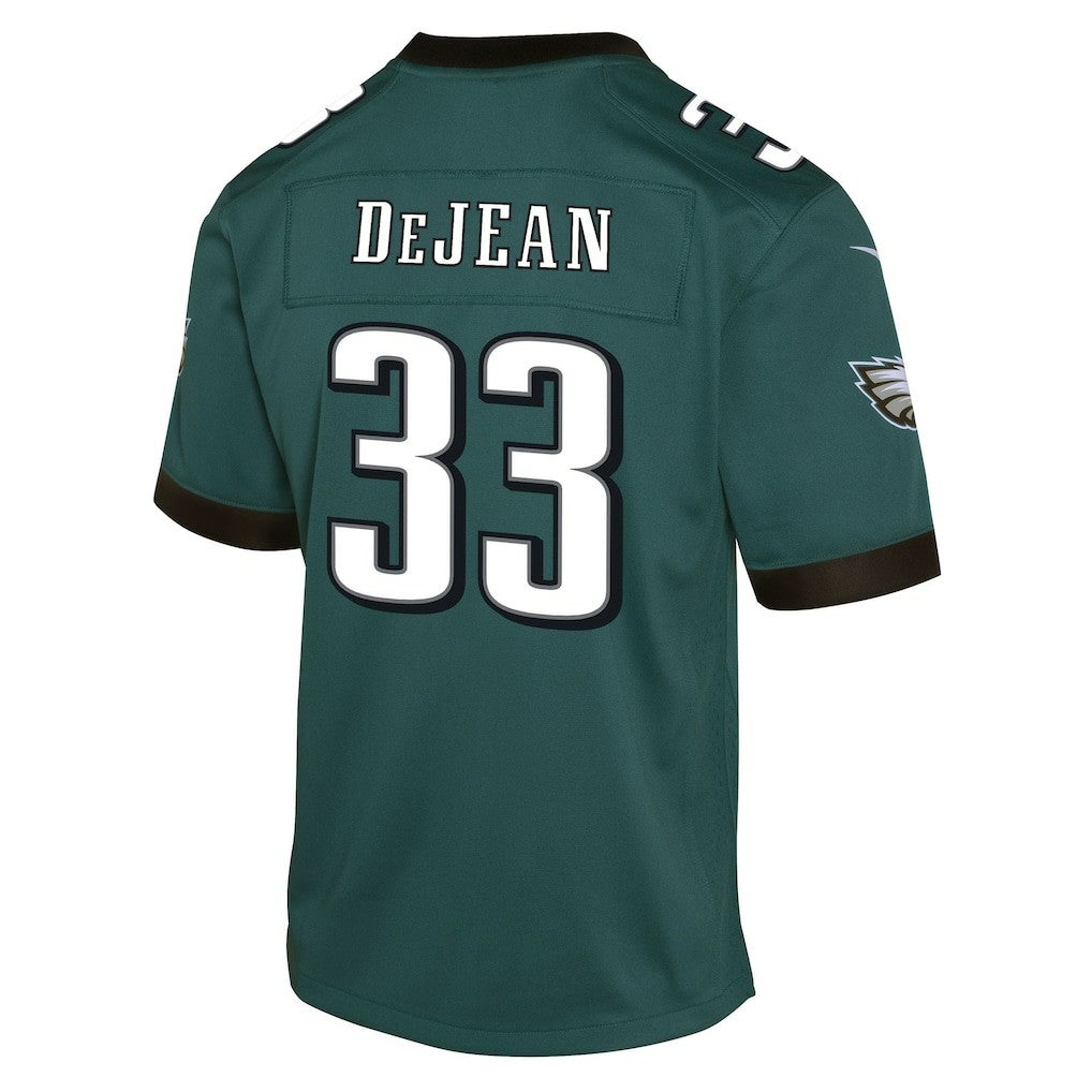 Cooper DeJean Philadelphia Eagles Youth Game Player Jersey - Midnight Green Jerseys