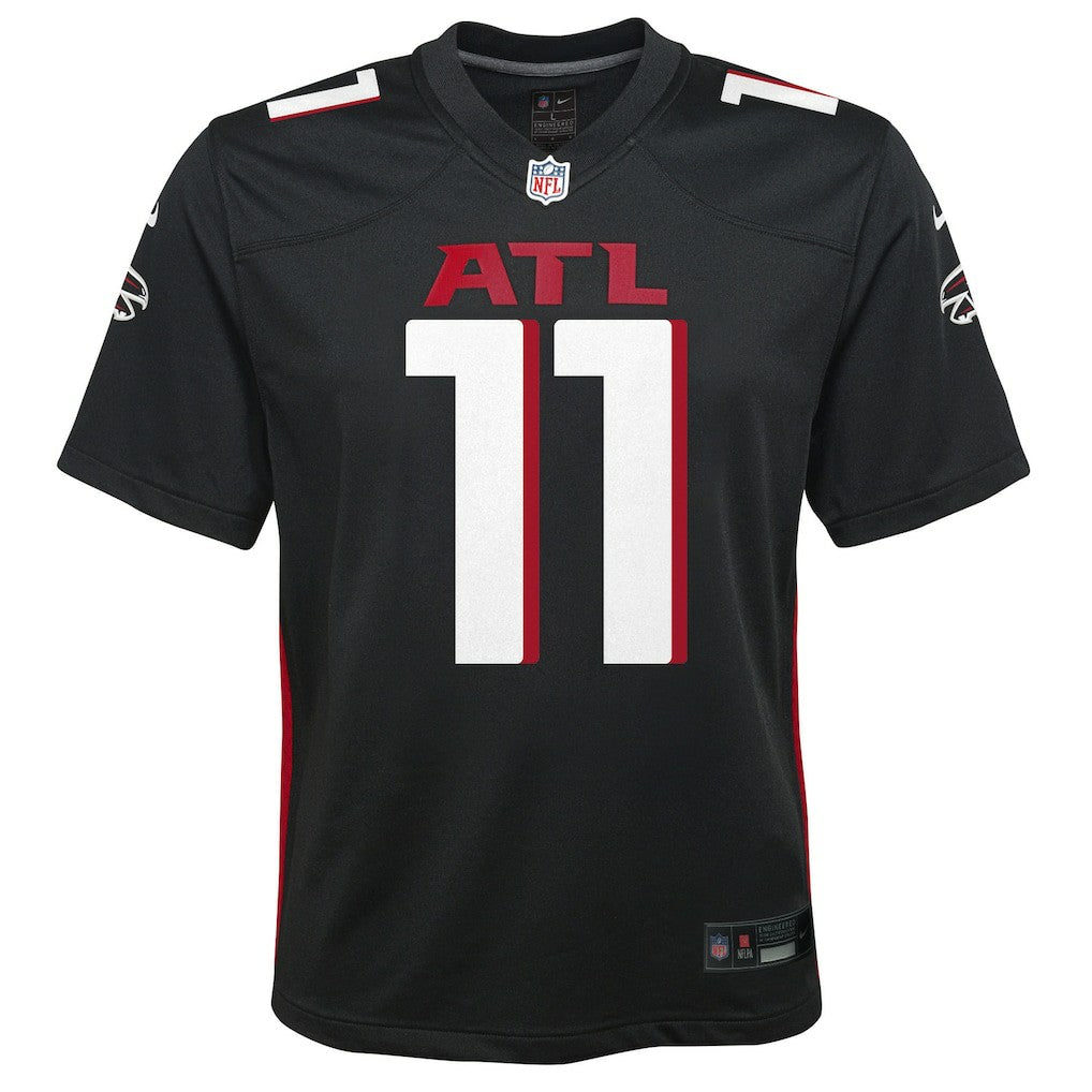 Jalon Walker Atlanta Falcons Youth Team Game Jersey - Black Jerseys