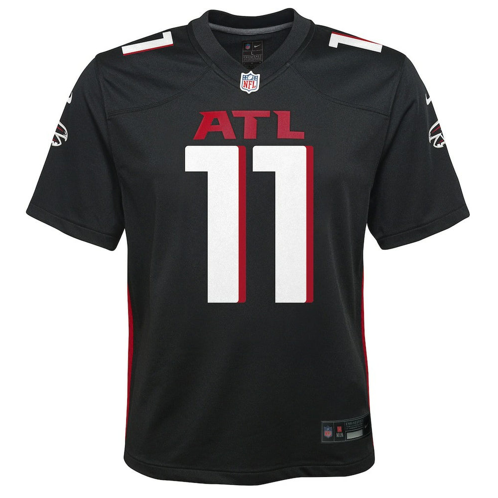 Jalon Walker Atlanta Falcons Youth Team Game Jersey - Black Jerseys