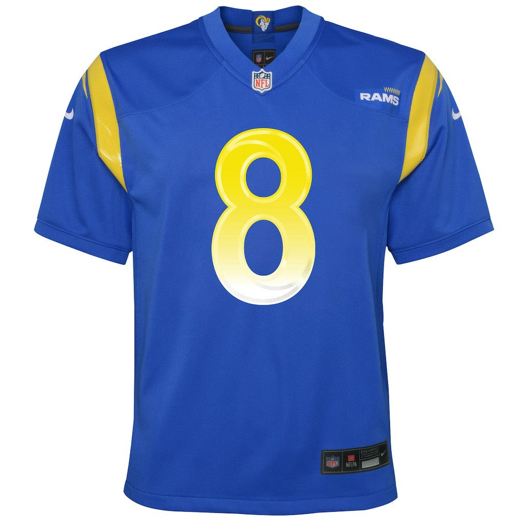 Jared Verse Los Angeles Rams Youth Team Game Jersey - Royal Jerseys
