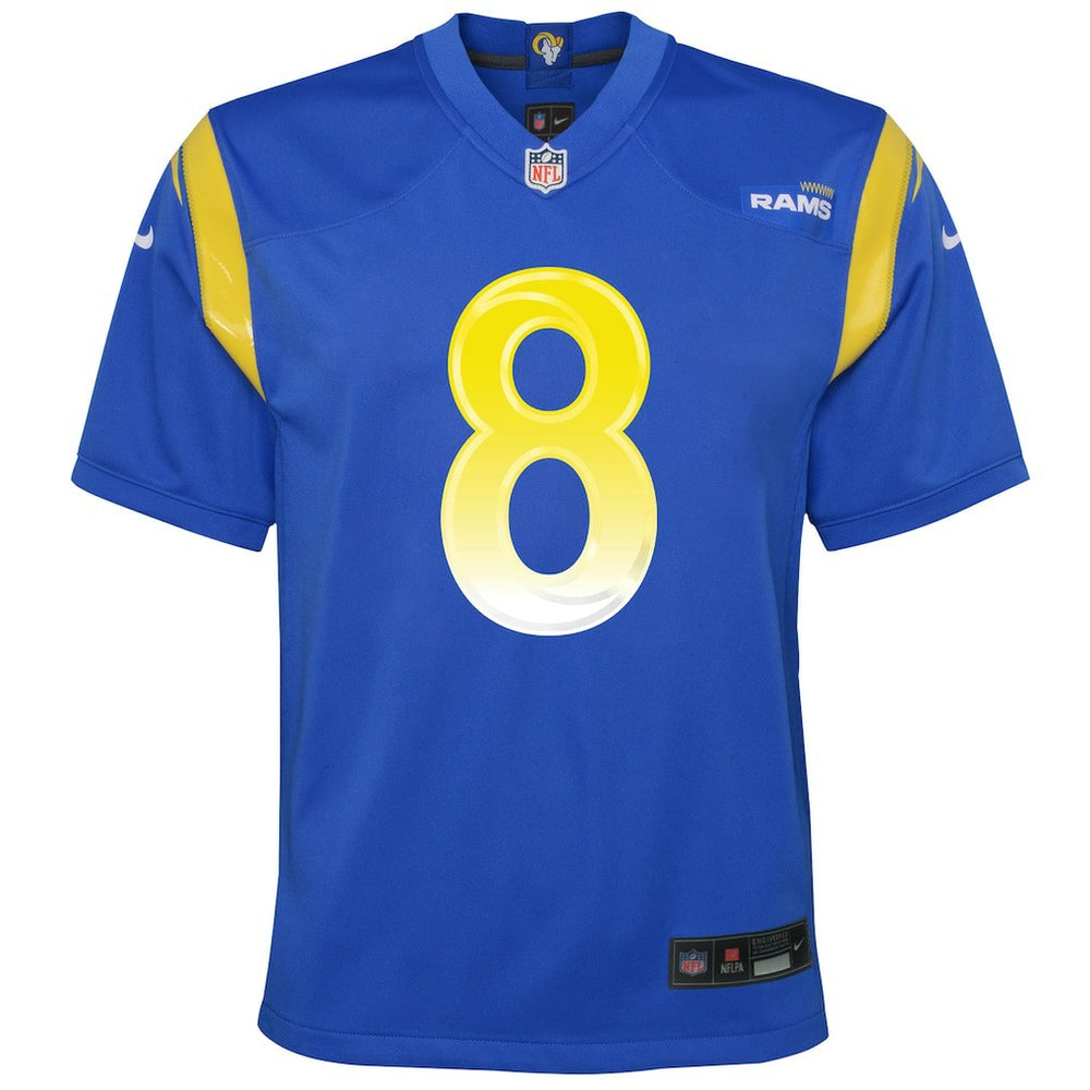 Jared Verse Los Angeles Rams Youth Team Game Jersey - Royal Jerseys