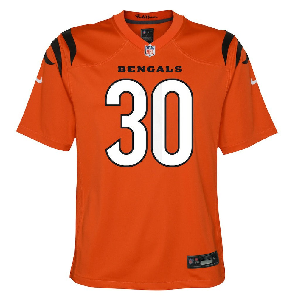 Chase Brown Cincinnati Bengals Youth Youth - Orange