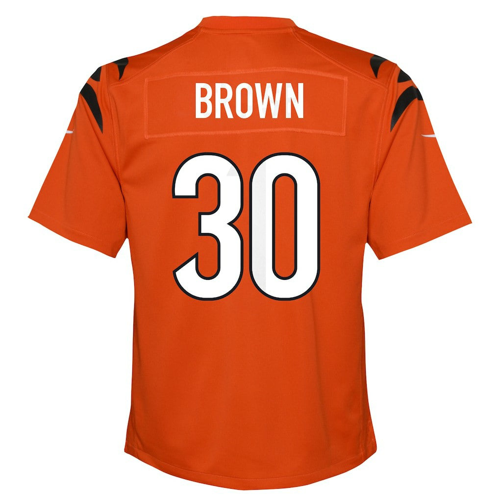 Chase Brown Cincinnati Bengals Youth Youth - Orange