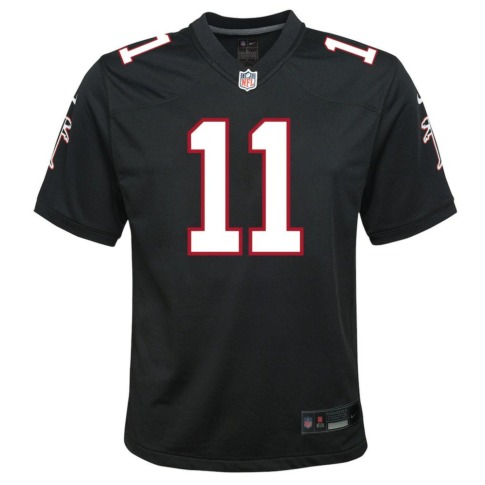 Jalon Walker Atlanta Falcons Youth Alternate Game Jersey - Black Jerseys